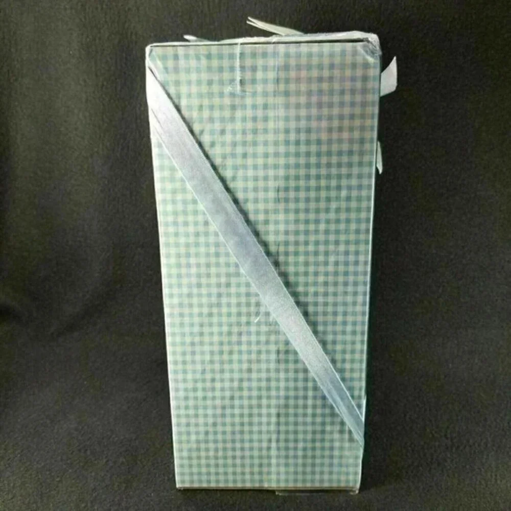 Baby‎ Boy Silver Plated Keepsake Set Photo Frame and Block Blue Gift Box New
